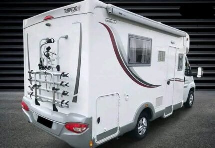 FIAT 2.3 131 CH Rapido 650F , année : 2015 , manuelle , diesel.  5 places , 5 couchages , permis B , panneaux solaires, test d’étanchéité ok / Prix :  26000€