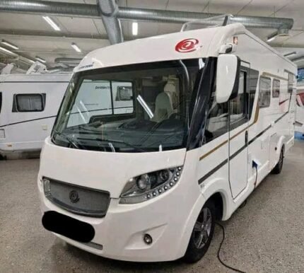 FIAT 2.3 150 CH Eura Mobil  , année : 2018 , kilométrage : 42700 Km , permis B , 3500 Kg , 4 places , 4 couchages ,  diesel , automatique, panneaux solaires / Prix : 40000€