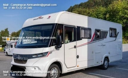 Prix : 22000€  FIAT 2.3 150 CH Roller Team Pegaso XL , année : 2013 , kilométrage : 74000 Km , 4 couchages , 4 places , permis B , panneaux solaires, test d’étanchéité ok , porte vélo