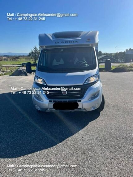 Prix : 22000€ ! 5 couchages   FIAT 2.3 150 CHAdria Matrise M 670SL , année : 2015 , manuelle , diesel , kilométrage : 65800 KM , 5 places , 5 couchages , permis B , test d’étanchéité