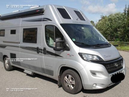 Prix : 20.000€  Fiat 2.3 150 ch Karmann Dexter 595 , année : 2017 , automatique , diesel , kilométrage : 77500 Km , 4 places , 4 couchages , panneaux solaires