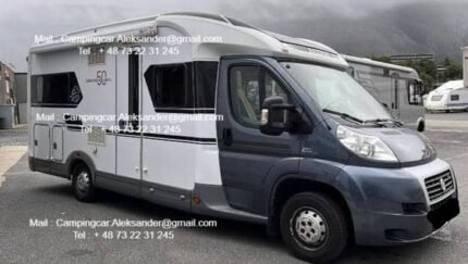 Prix: 15000€  FIAT 2.3 130 CH Knaus 650MF , année : 2011 , kilométrage : 94453 km , manuelle , Diesel , 4 places , 4 couchages , permis B , test d’étanchéité ok , panneaux solaires
