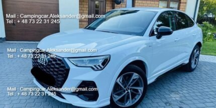 Prix : 18500€  Audi Q3 Sportback II 40 TDI 200ch S line quattro S tronic 7 , année : 2021 , diesel , automatique, kilométrage : 49000 Km