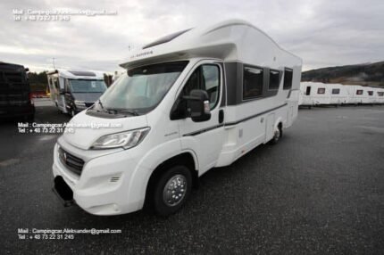 Prix : 32000€  FIAT 2.3 150 CH Adria Coral 670 SLT Nordkapp Edition , année : 2019 , kilométrage : 41500 KM , 4 places , 4 couchages , permis B , panneaux solaires
