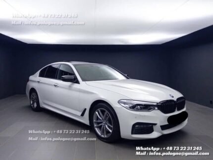 Prix : 16500€  BMW 5-serie 530e M-SPORT 2.0 252 CH , année : 2019 , kilométrage : 120.000 km , hybride ( essence + électrique