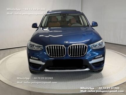 Prix : 13500€   BMW X3 xDrive20d 2.0 190 ch Cruise/Panoramique /attelage, /P-klima/cuir /Led/Dab+ année : 2018 , diesel , automatique, kilométrage : 96500km