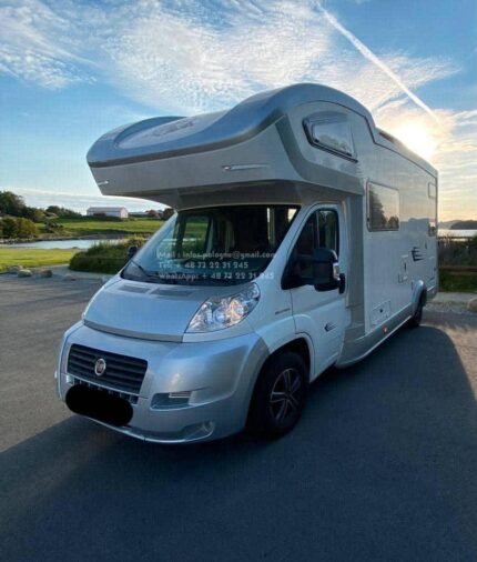 Prix : 10000€ , FIAT DUCATO EURA MOBIL TA 640 VB – 2007 – 86 000 KM – 129 CH – 6 COUCHAGES – 6,70 M – SPACIEUX & BIEN ÉQUIPÉ