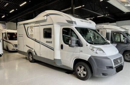 Prix : 13000€ , Fiat Knaus Sky Wave 650 2011 – Profilé, 4 places, bien équipé, prêt à voyager