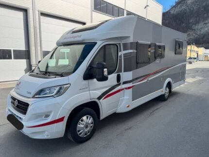 Prezzo : 17000€ ! Fiat Sunlight T69L – Automatico – Letto centrale + letto basculante – 2015 – 69.600 km – Garanzia inclusa